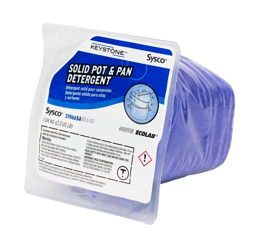 Keystone Solid Pot & Pan Detergent
