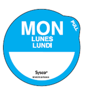 2 Dissolvable Sysco Label ESF