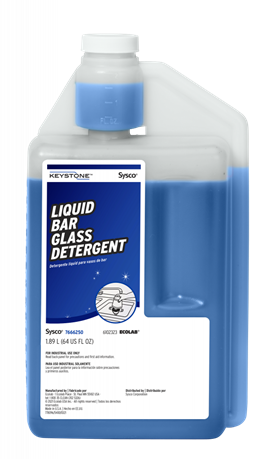 Keystone Manual Bar Glass Detergent