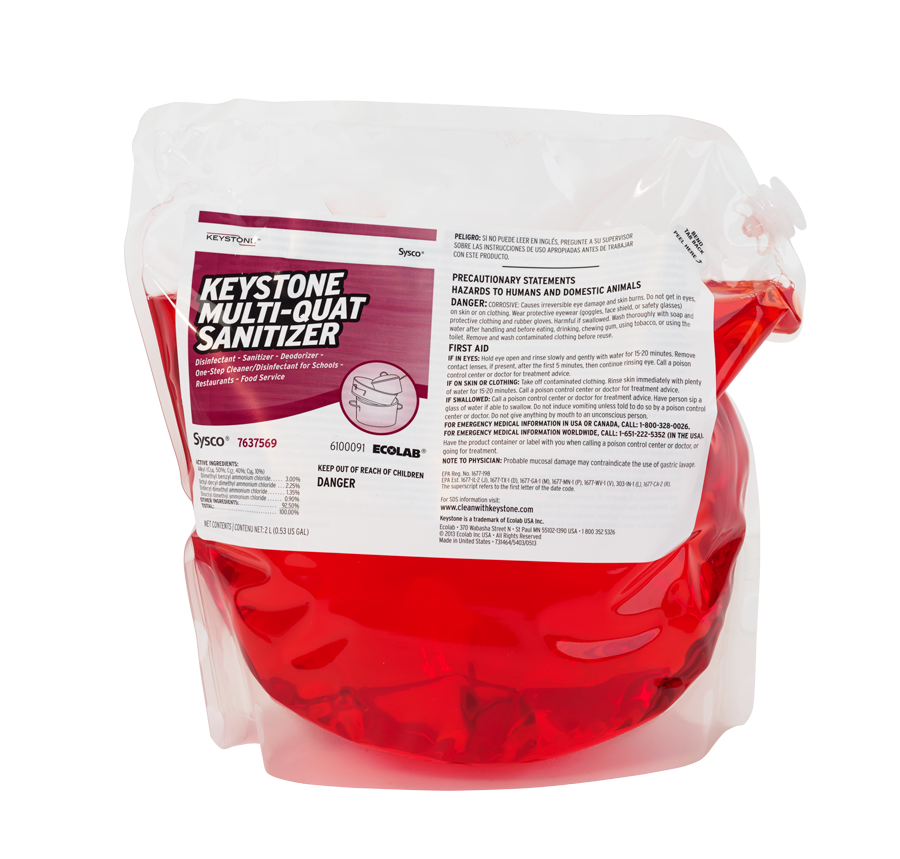 Keystone Multi Quat Sanitizer