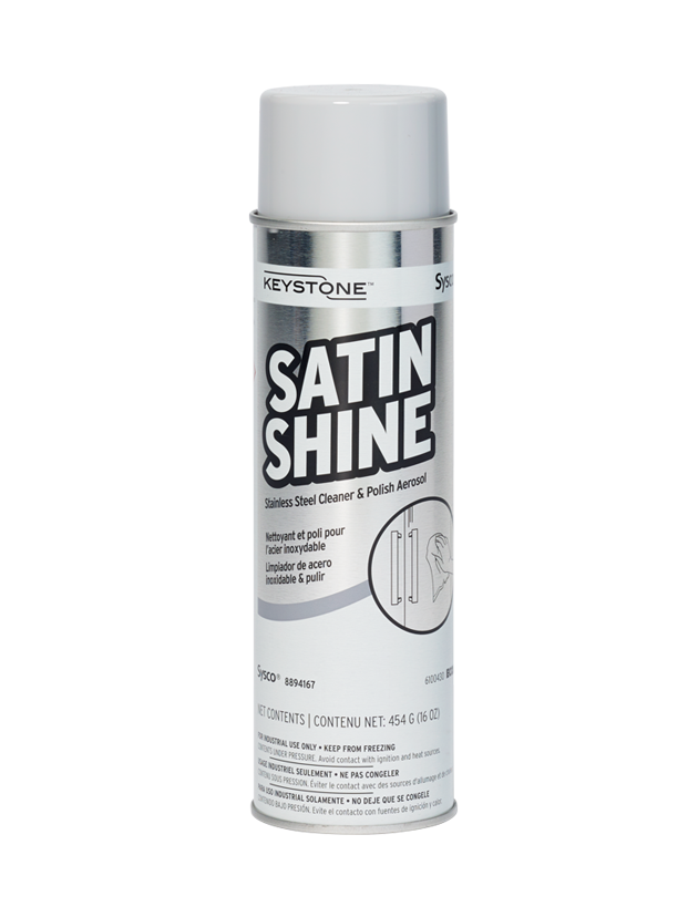 Keystone Satin Shine Stainless Steel Cleaner & Polish Aerosol