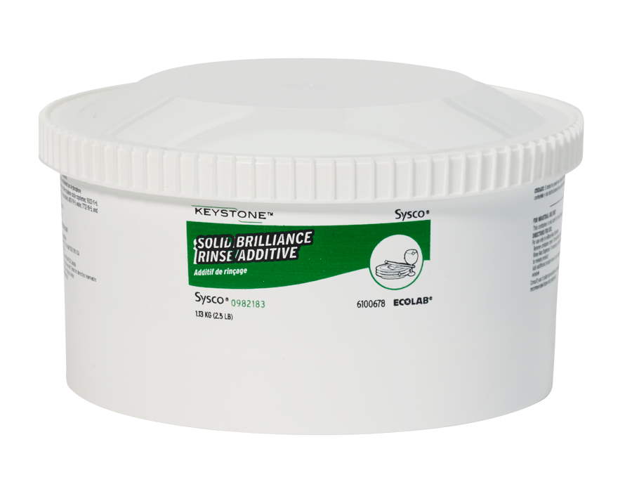 Keystone Solid Brilliance™ Rinse Additive