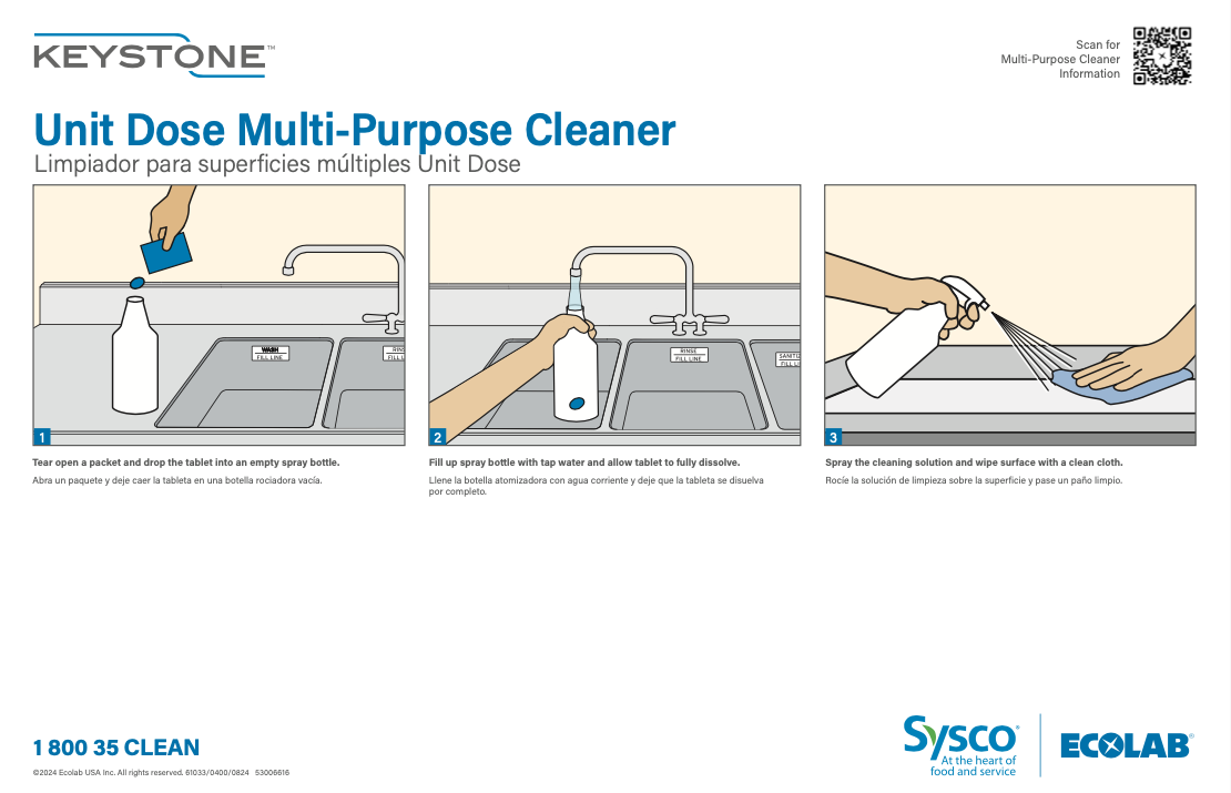 Keystone Antimicrobial Fruit Vegetable Treatment