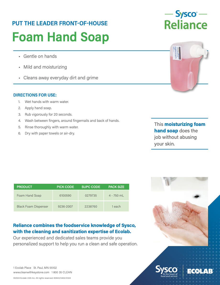 Reliance Floor Cleaner