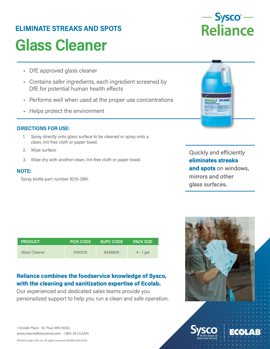 Reliance Floor Cleaner