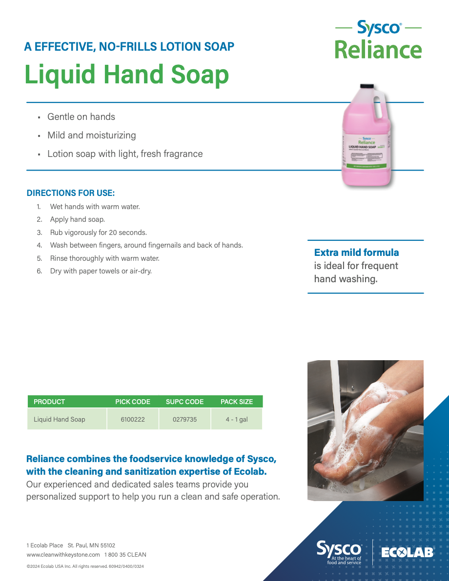 Reliance Floor Cleaner