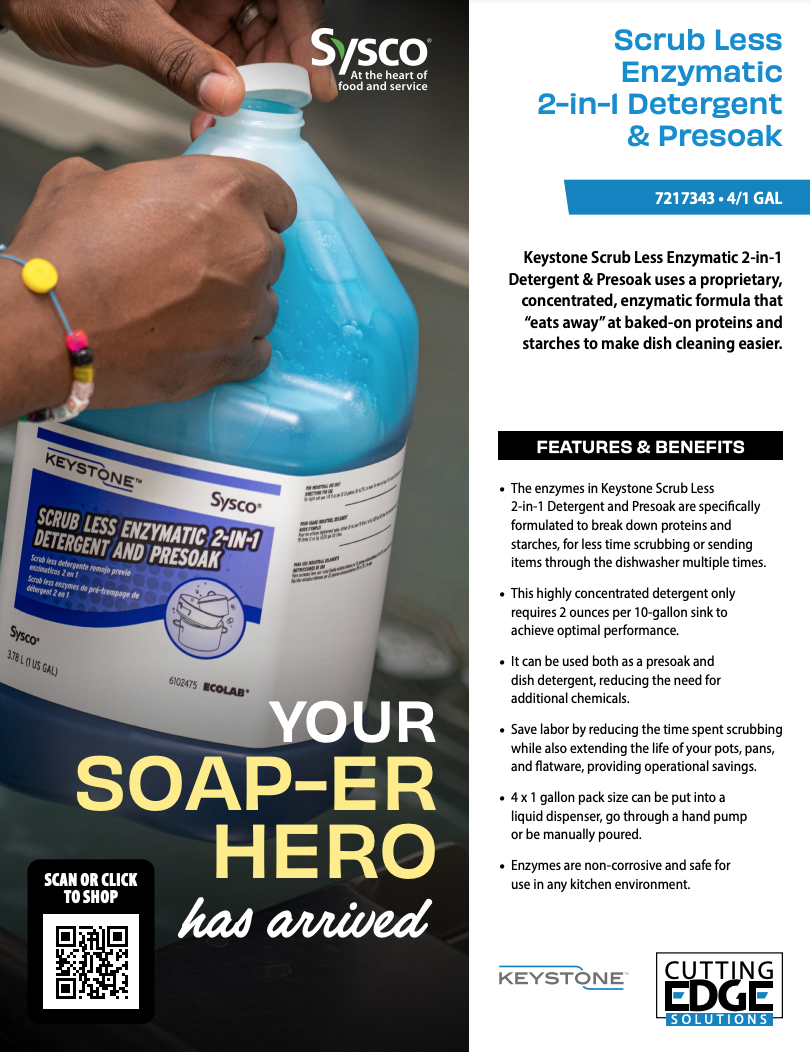 Keystone Apex Pot and Pan Soak